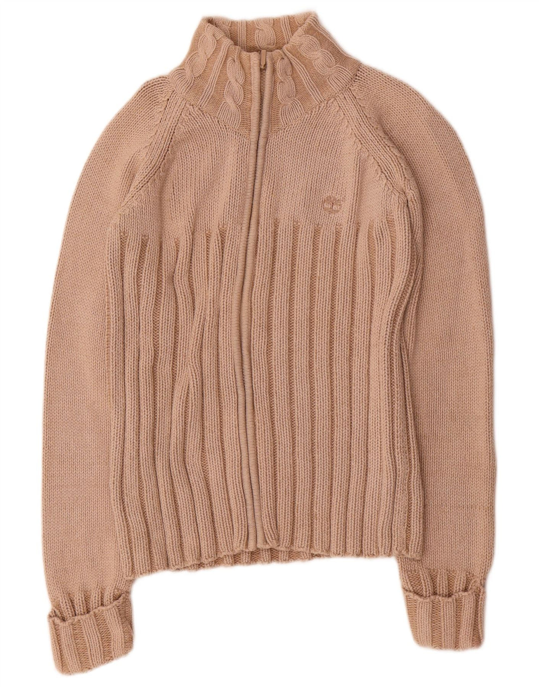 Timberland Boys Cardigan Sweater 15-16 år Beige Bomuld