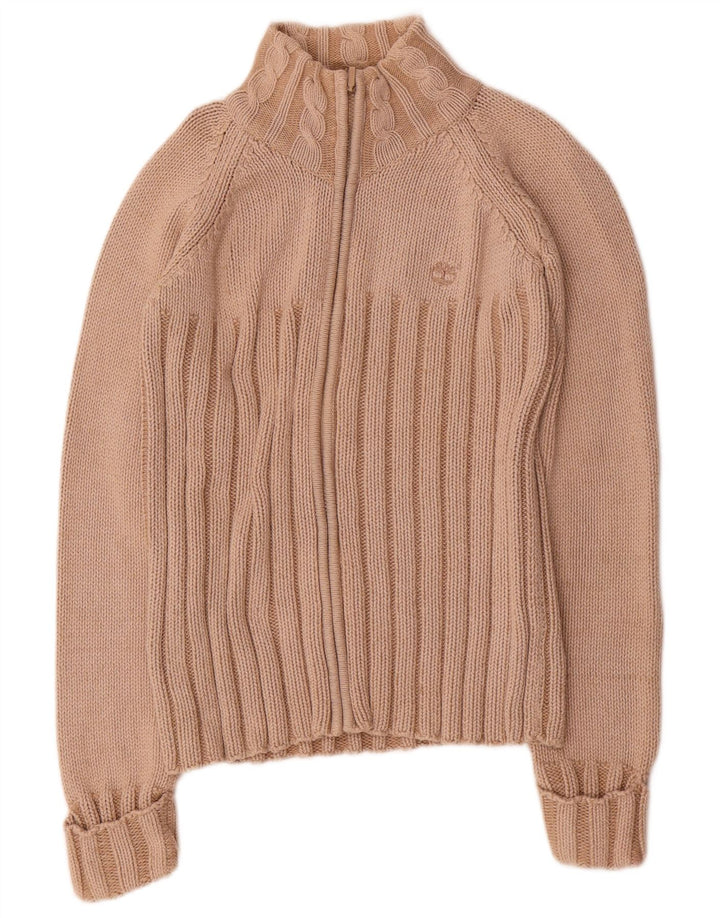 Timberland Boys Cardigan Sweater 15-16 år Beige Bomuld