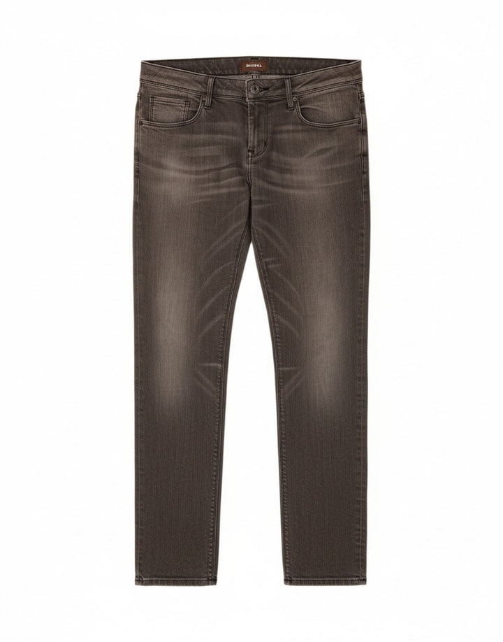 DIESEL Womens Nevy Slim Jeans W30 L34 Grey Cotton Vintage Diesel and Second-Hand Diesel from Messina Hembry 
