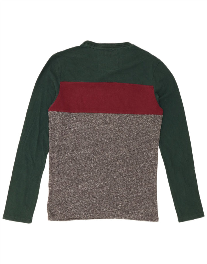 SUPERDRY Herre grafisk langærmet lille flerfarvet farveblok