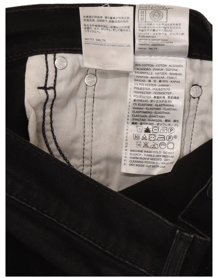 Levi's Herre 512 Slim Tapered Jeans W33 L32 Grå Bomuld