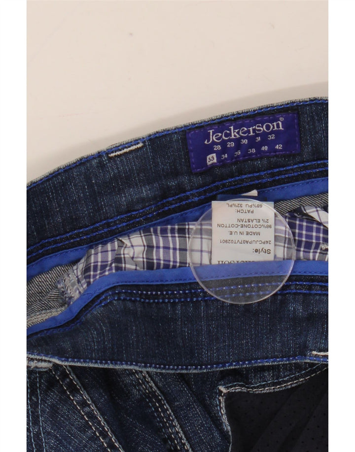 Jeckerson Dame Slim Jeans W33 L31 Blå Bomuld