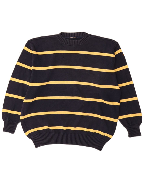 Paul & Shark Herre BRETAGNE trøjetrøje med rund hals Medium marineblå