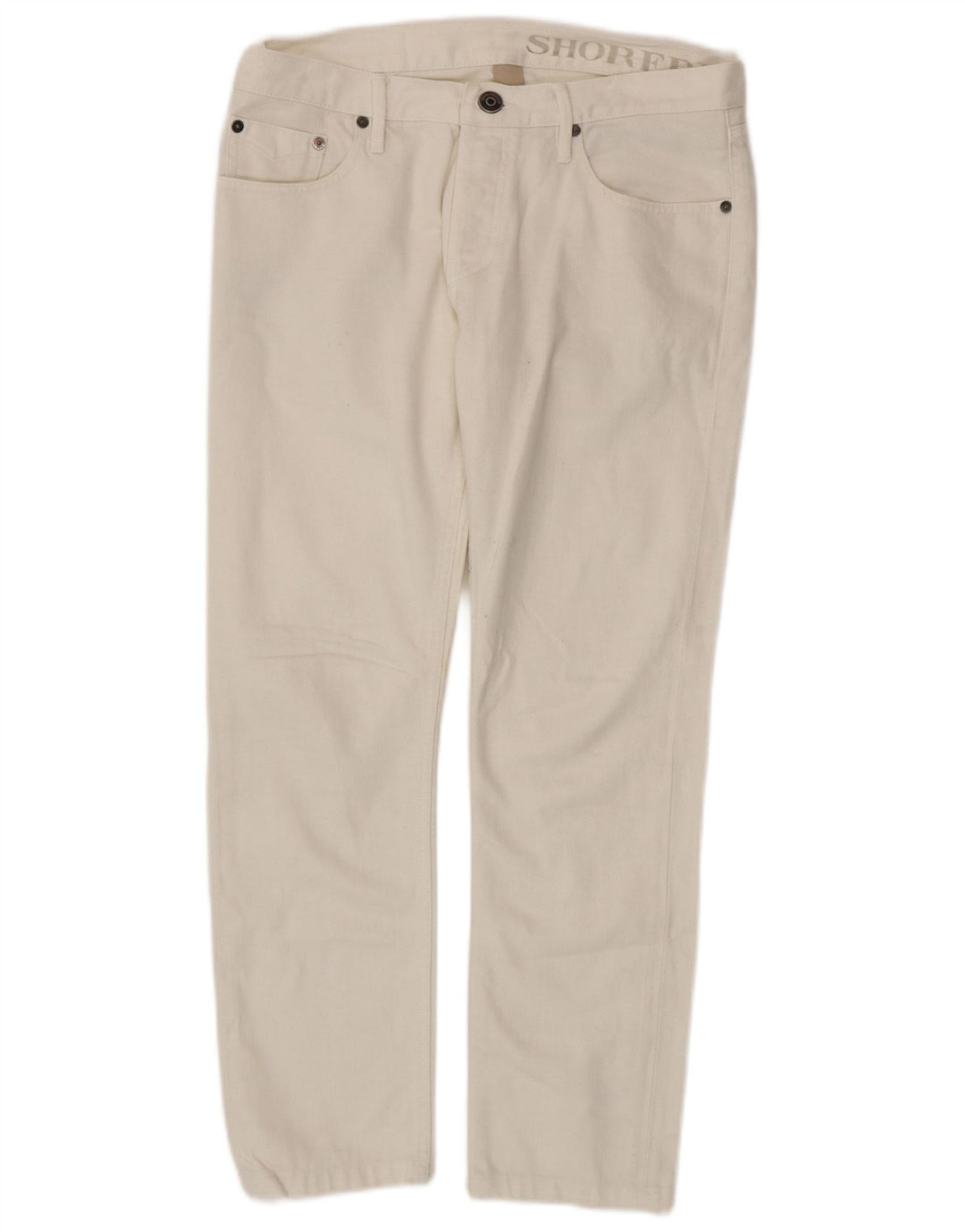 Burberry Slim Jeans til mænd W31 L28 hvid bomuld