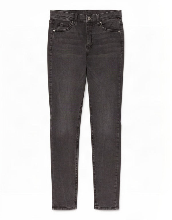 Topshop Dame Skinny Jeans W28 L28 Grå Bomuld