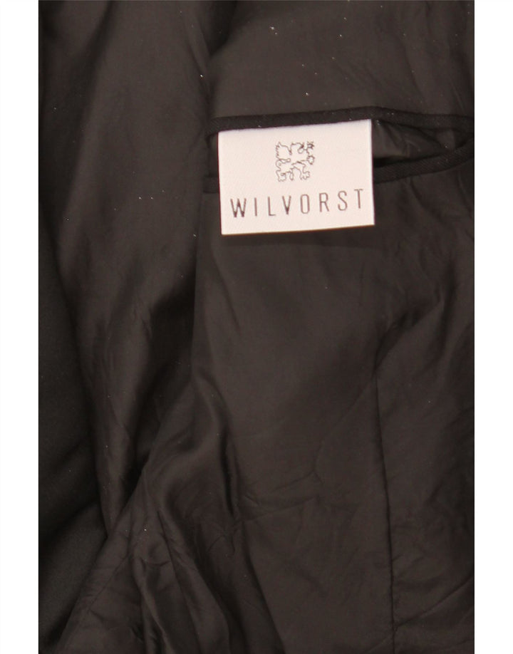 Wilvorst Dame 1 Knap Blazer Jacket UK 16 Large Sort