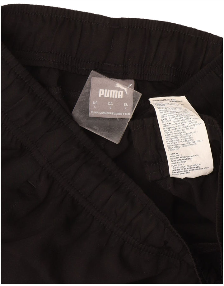 Puma Herre Sportshorts Large Sort Polyester