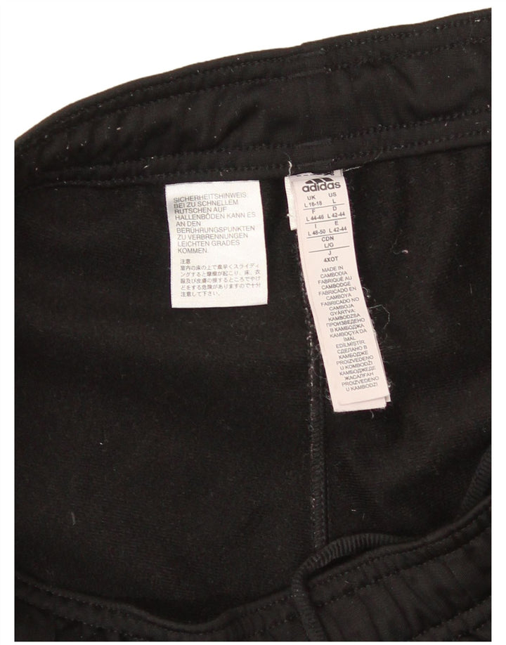 Adidas Træningsdragtsbukser til kvinder UK 16/18 Large Black Polyester