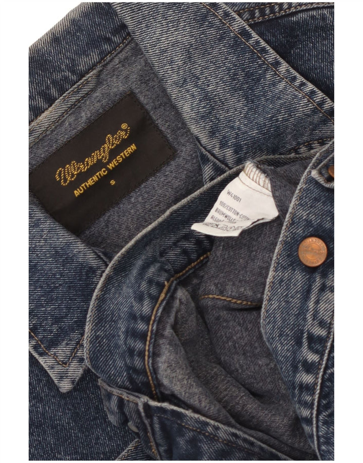Wrangler Herre denimjakke UK 36 Small Blue Cotton