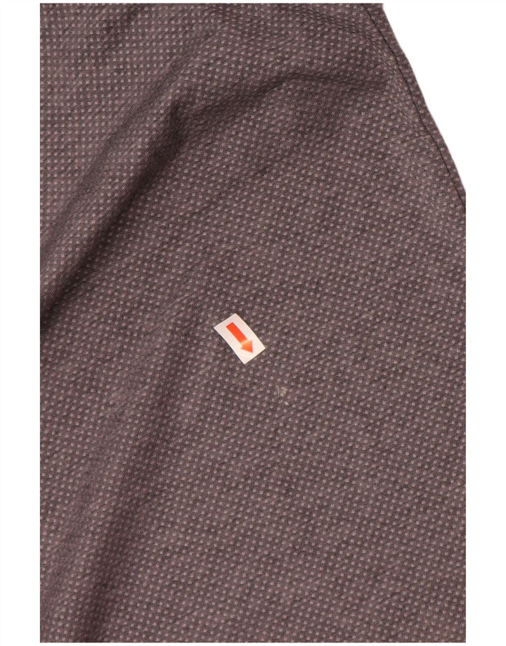 NIKE Dri Fit Polo Shirt til mænd XL Grå Colourblock Polyester