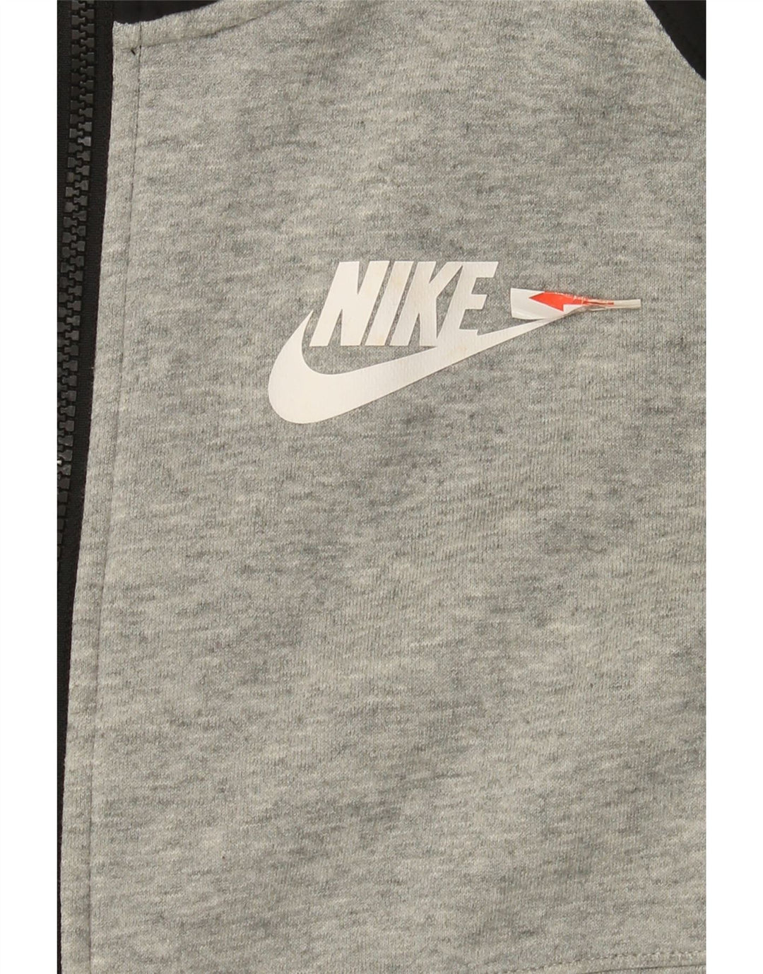 Nike træningsdragt til mænd, topjakke, lille grå farveblok bomuld