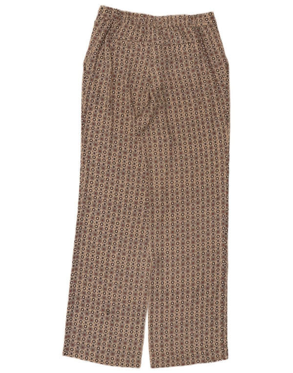 Autograf Dame Chino Bukser UK 12 Medium W28 L32 Pink Geometric
