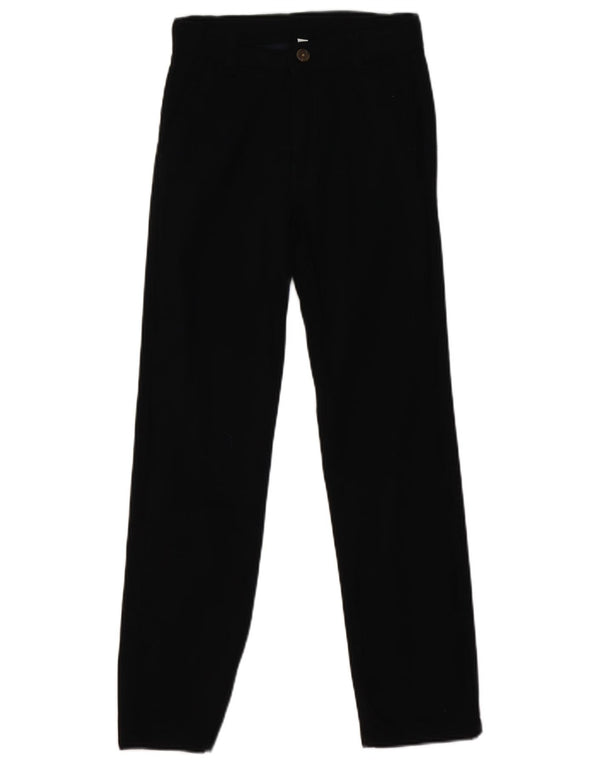 Izod Boys Slim Chino Bukser 11-12 år W24 L25 Sort Bomuld