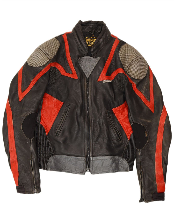 SCOTCHLITE 3M Bomberjakke til mænd IT 54 2XL Sort Colourblock Læder