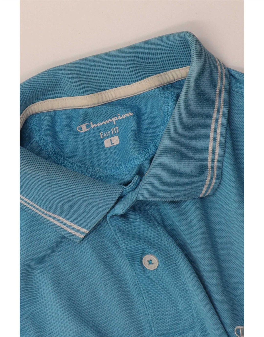 Champion Herre Easy Fit Polo Shirt Large Blue