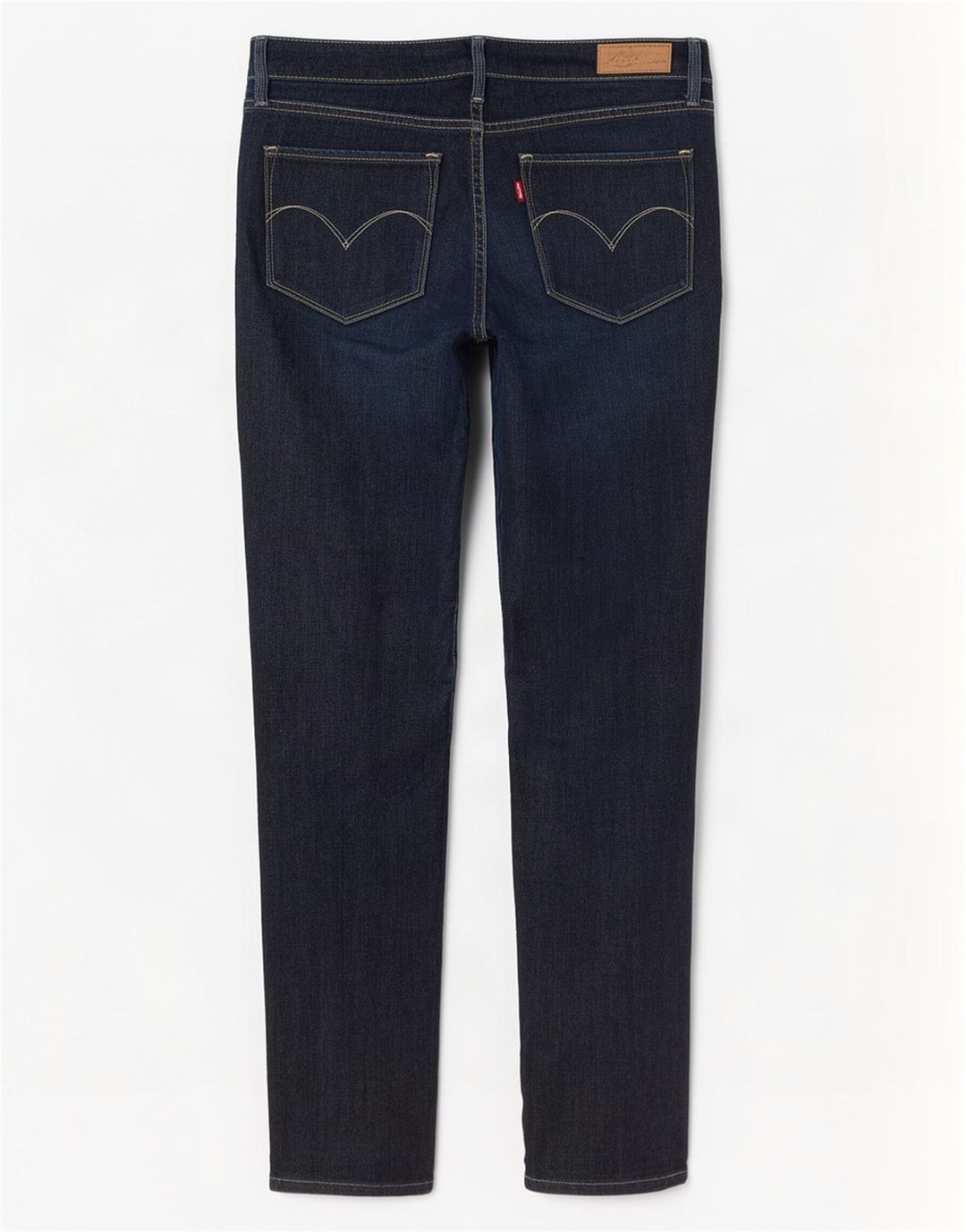 Levi's Slim Jeans til kvinder W29 L32 Marineblå bomuld