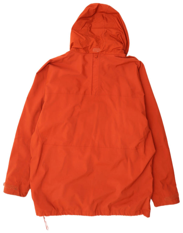 Helly Hansen Regnjakke med hætte til mænd UK 44 2XL Orange Nylon