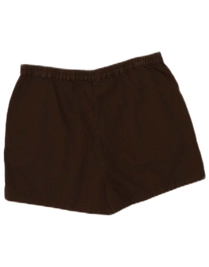Benetton Casual Shorts til kvinder IT 42 Medium W28 Brun Bomuld