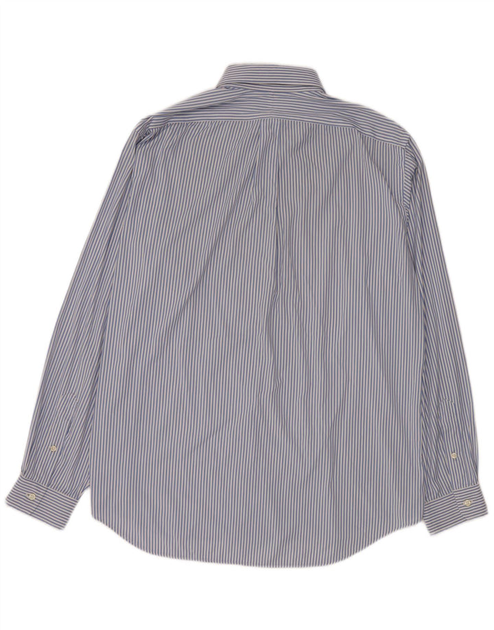 Ralph Lauren herreskjorte stor blå stribet nylon