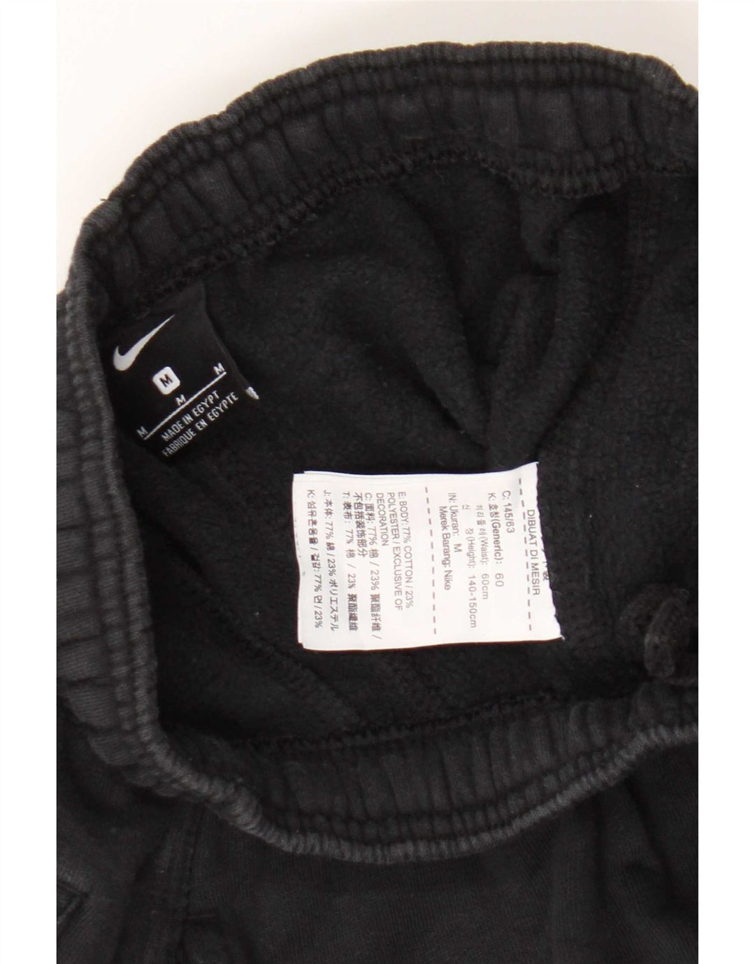 Nike Drenge træningsdragt Bukser Joggers 10-11 år Medium Sort Bomuld
