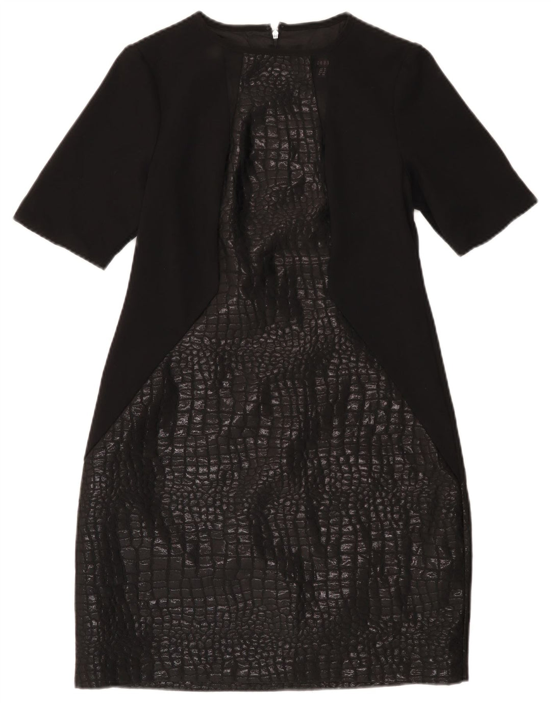 Coast Womens Sheath Dress UK 12 Medium Black Viscose