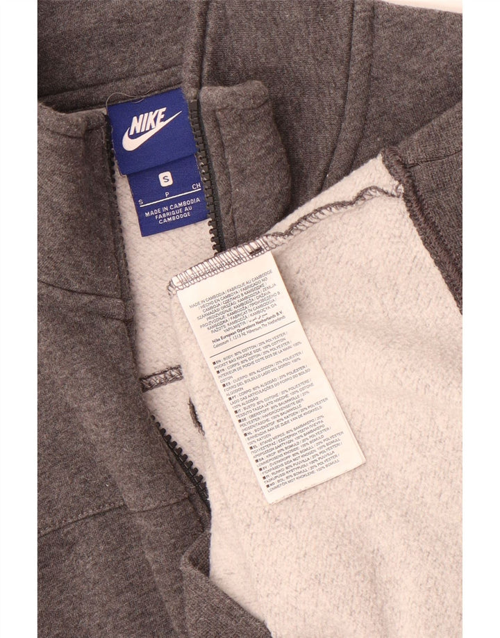 Nike træningsdragt til mænd, topjakke, lille grå flækket bomuld