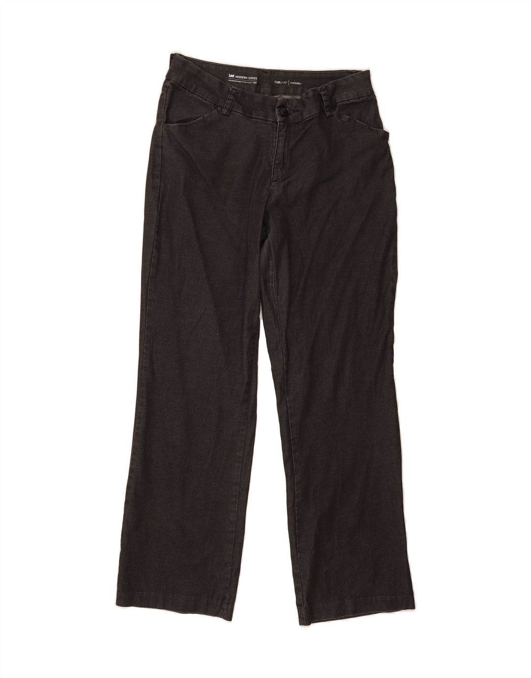 LEE Womens Curvy Straight Jeans Size 14 Large W34 L30 Grey Cotton Vintage Lee and Second-Hand Lee from Messina Hembry 