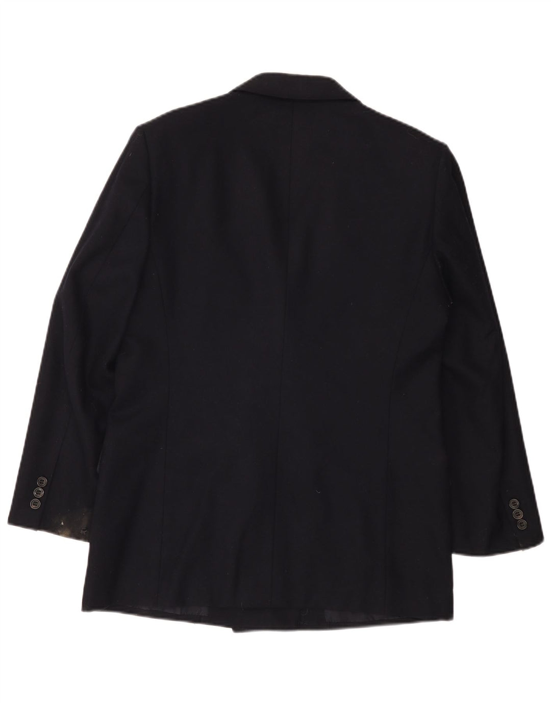 Aquascutum Herre Double Breasted Blazer Jacket UK 36 Small Navy Blue