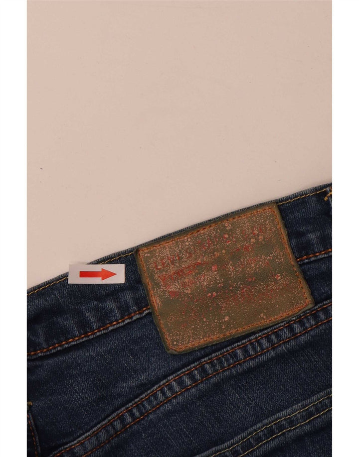 Levi's Slim Jeans til mænd W34 L32 blå bomuld