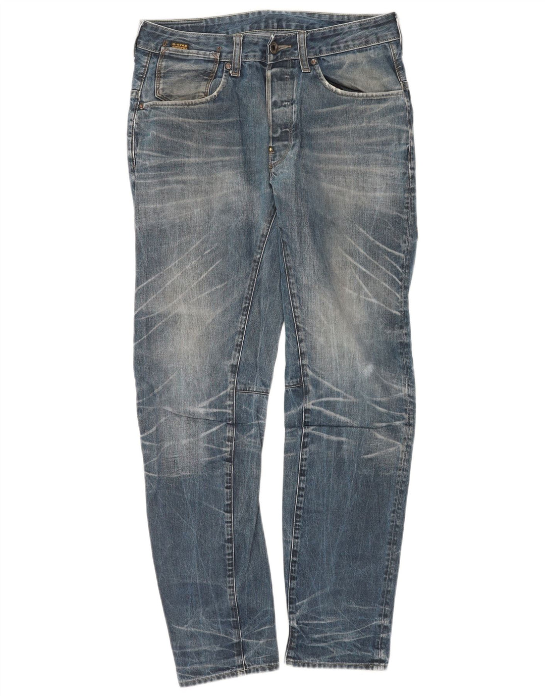 G-Star Slim Jeans til mænd W32 L31 blå bomuld
