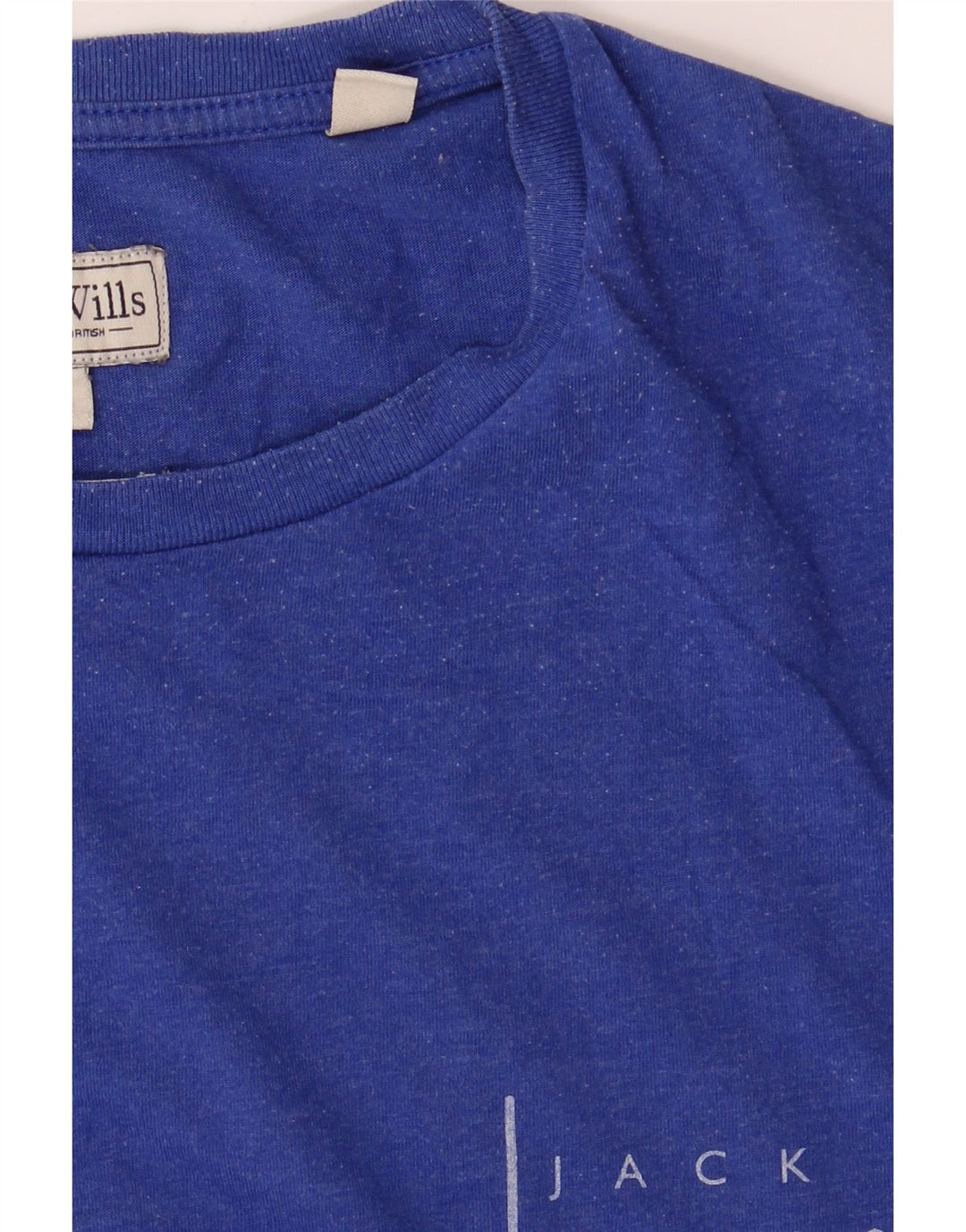 Jack Wills Herre T-Shirt Top Medium Blå Bomuld