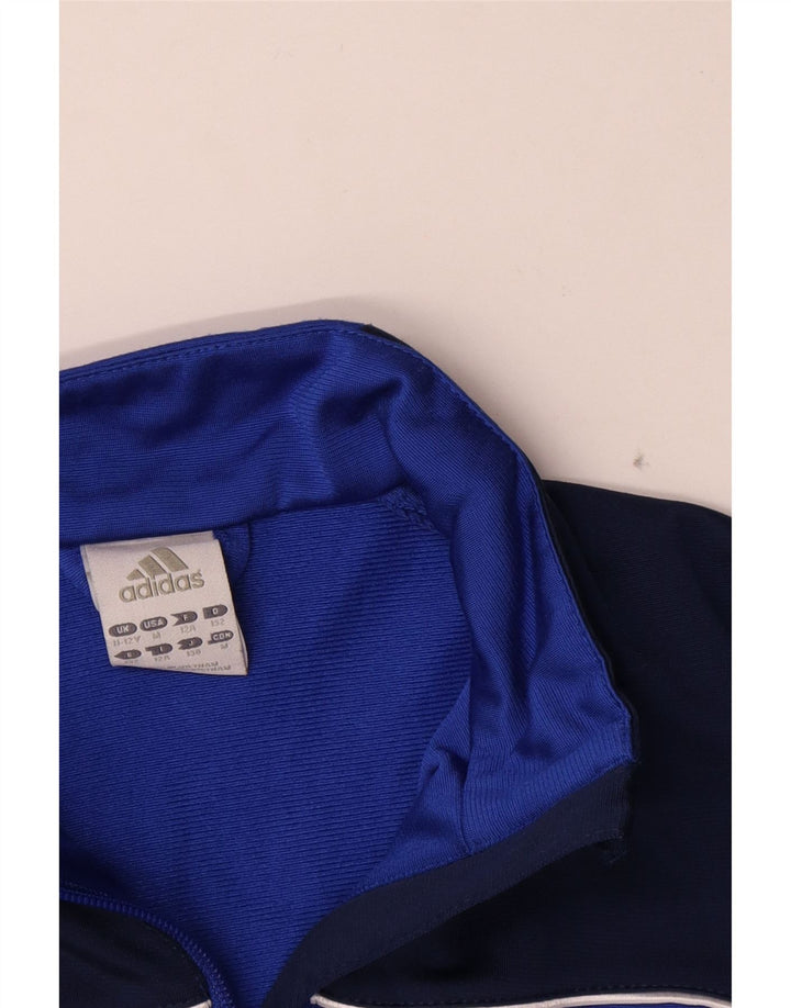 Adidas Træningsdragt Topjakke til drenge 11-12 år Blå Colourblock Polyester
