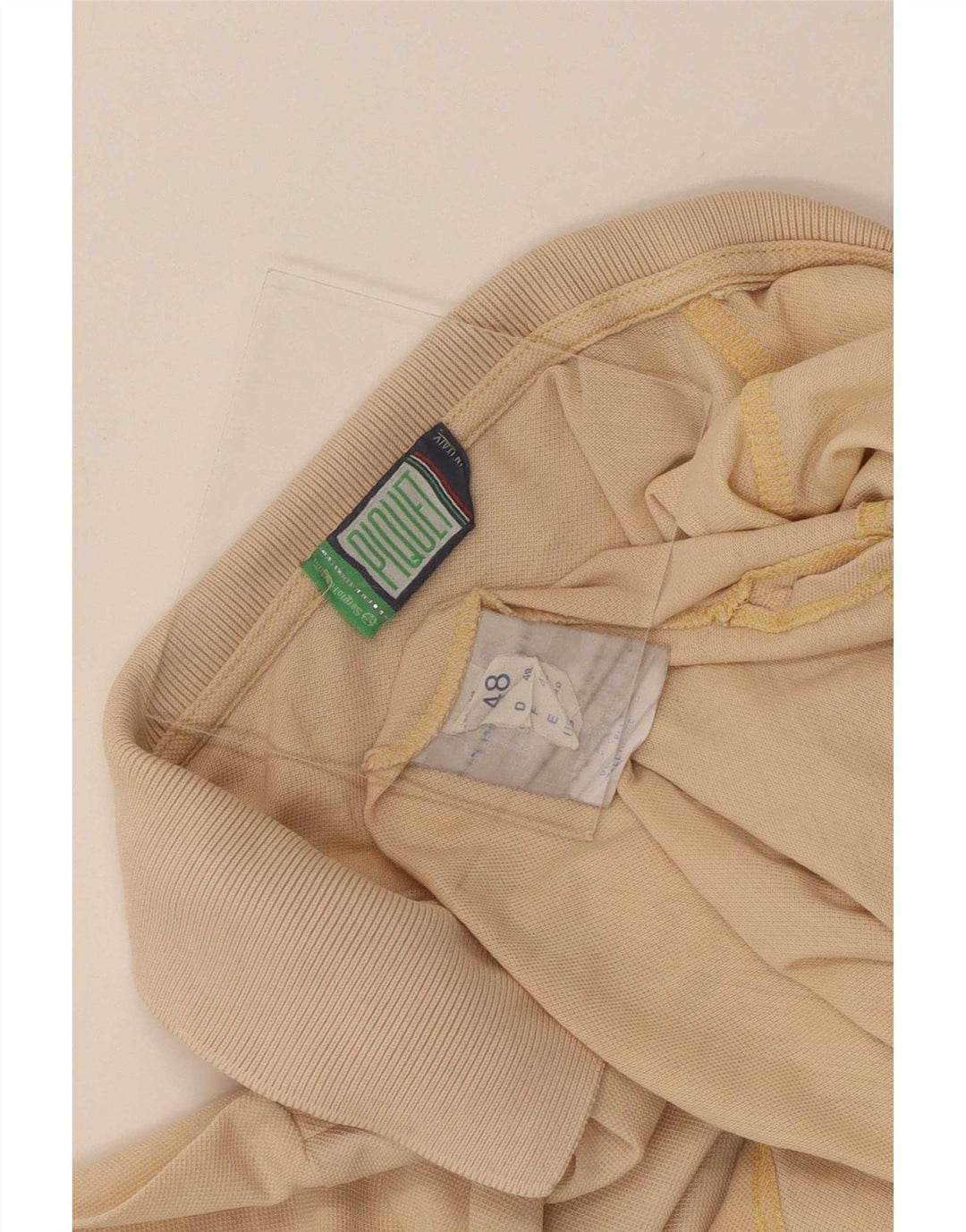 Sergio Tacchini Poloshirt til mænd IT 48 Small Beige