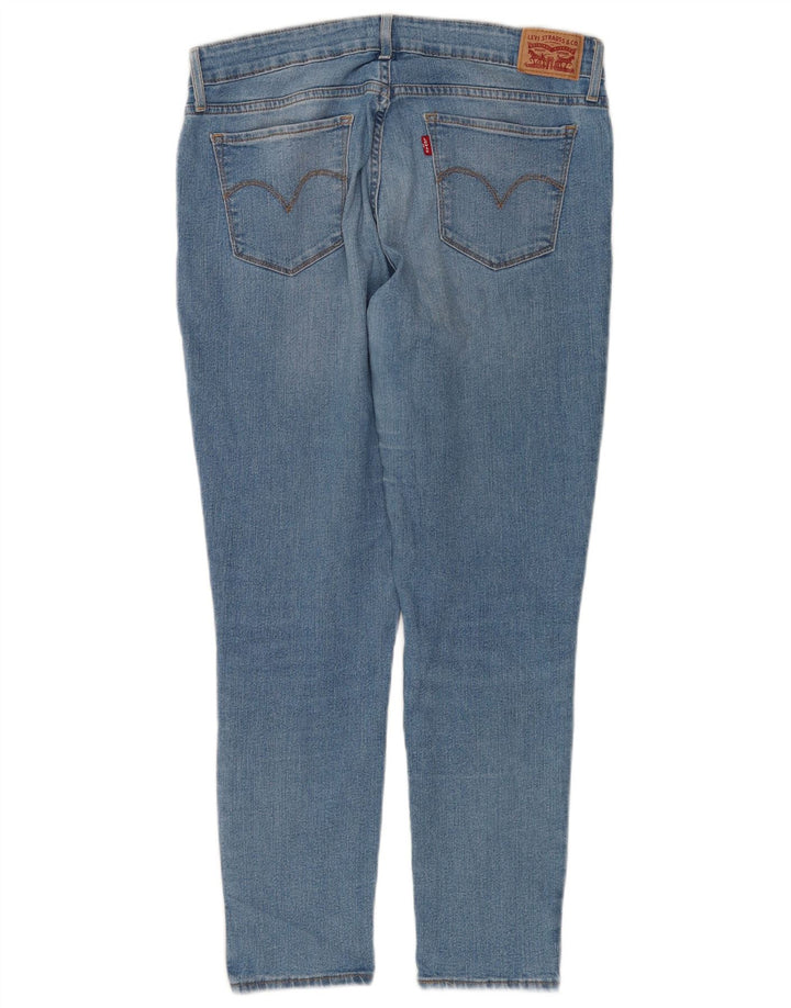 Levi's Dame 711 Skinny Jeans W30 L27 Blå