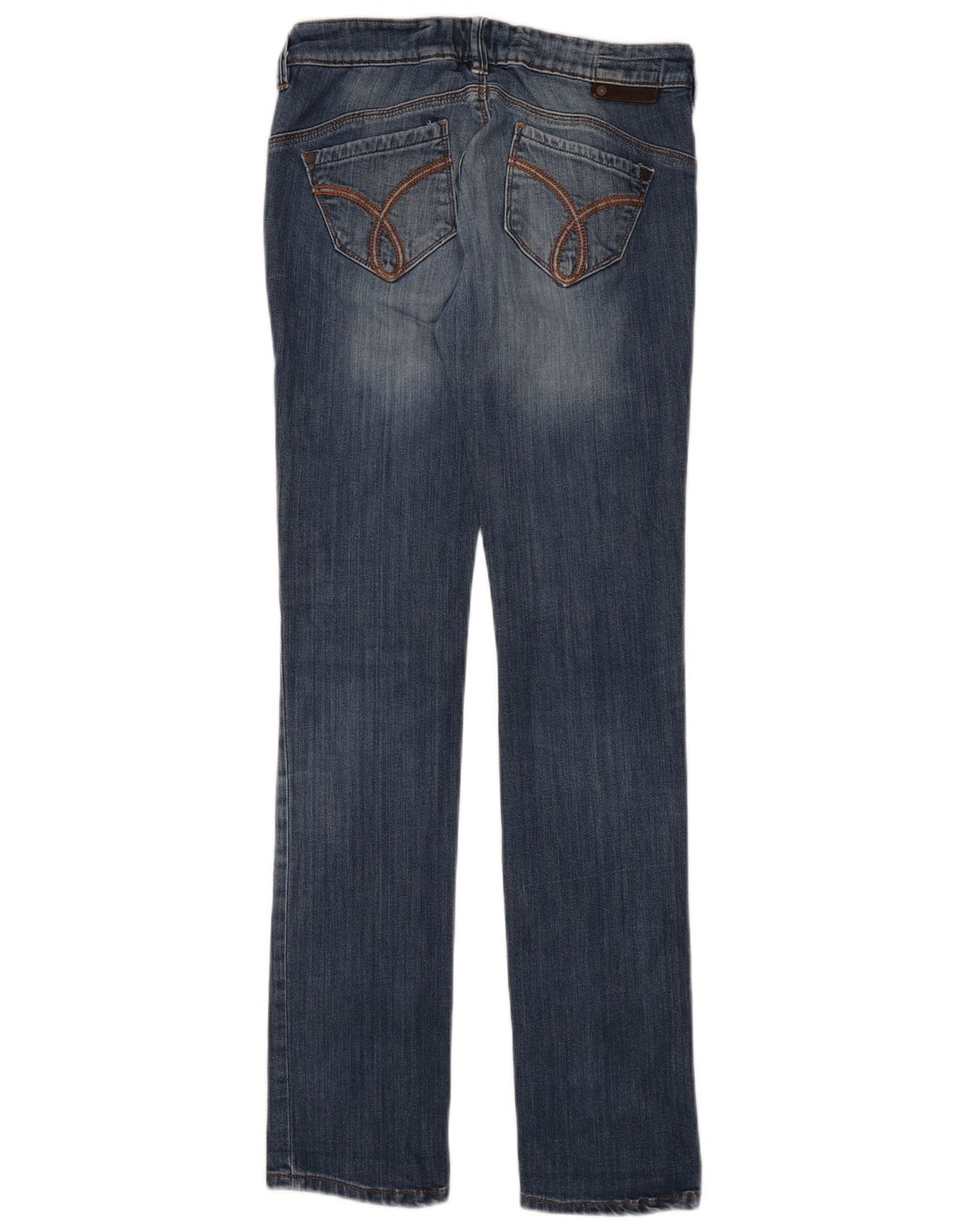 Calvin Klein Dame Slim Jeans W27 L34 Blå Bomuld