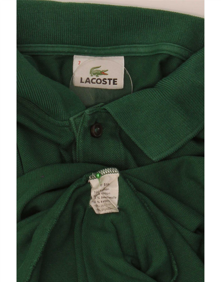 Lacoste Herre Polo Shirt Str. 7 2XL Grøn Bomuld