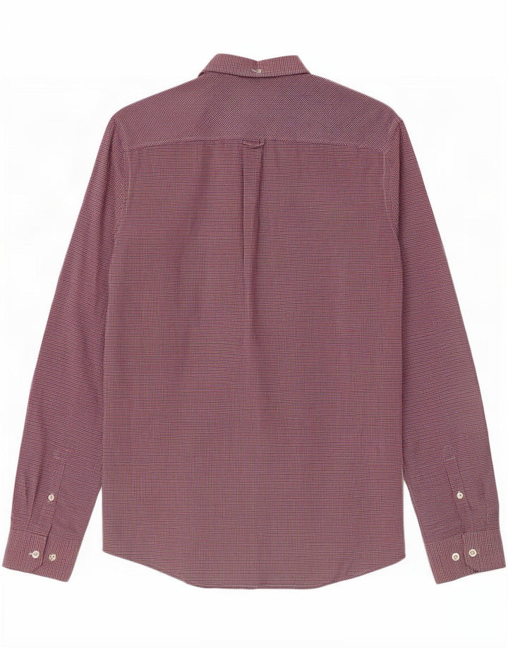 Ben Sherman herreskjorte lille rød Gingham bomuld
