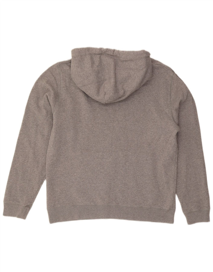 Jack Wills Grafisk hættetrøje til mænd, stor grå bomuld