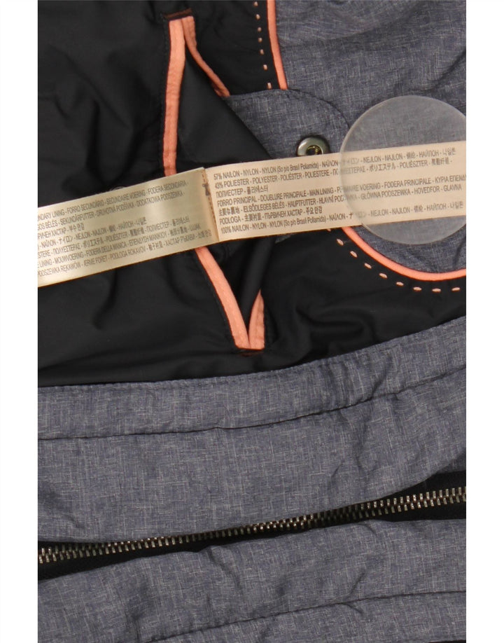 Massimo Dutti Herre Utility Jacket UK 38 Medium Navy Blue Nylon