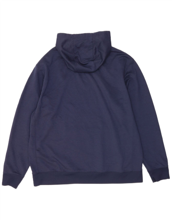 Fila hættetrøje til mænd XL marineblå polyester
