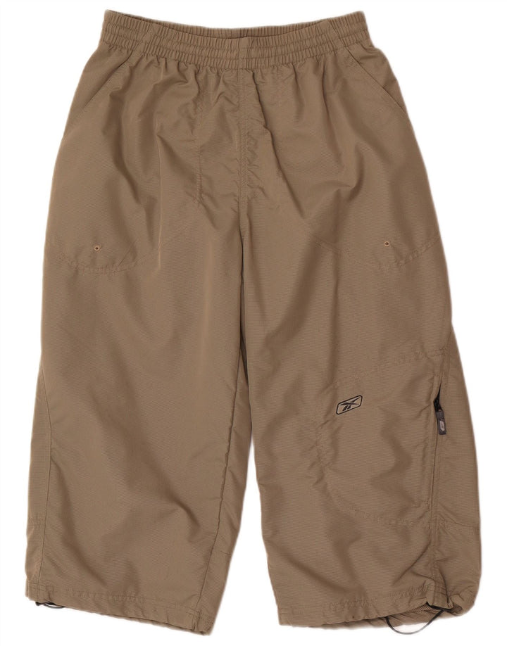 Reebok Herre Capri træningsdragt Bukser Små Khaki Nylon