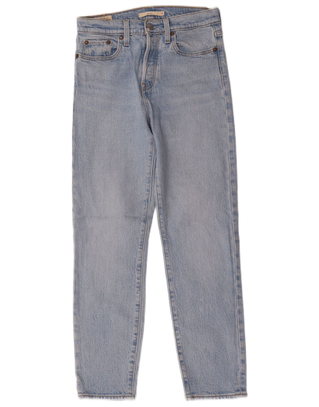 Levi's Dame Wedgie Straight Jeans W26 L27 Blå Bomuld