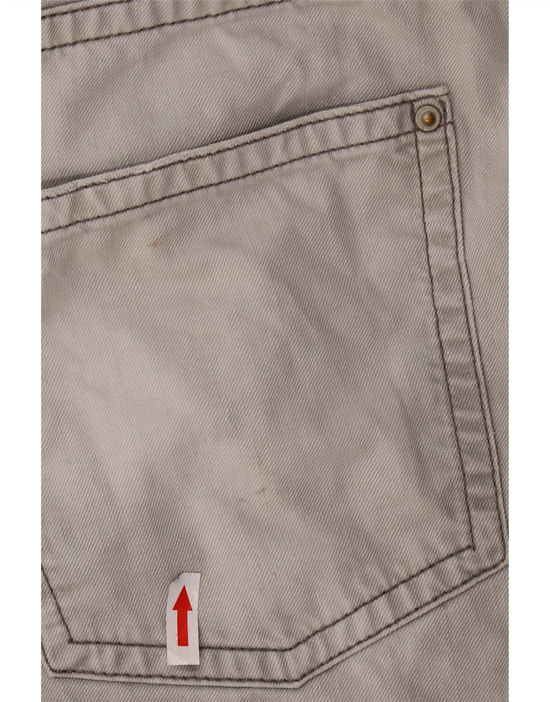 CARHARTT Slim Jeans til mænd W36 L34 Grå bomuld