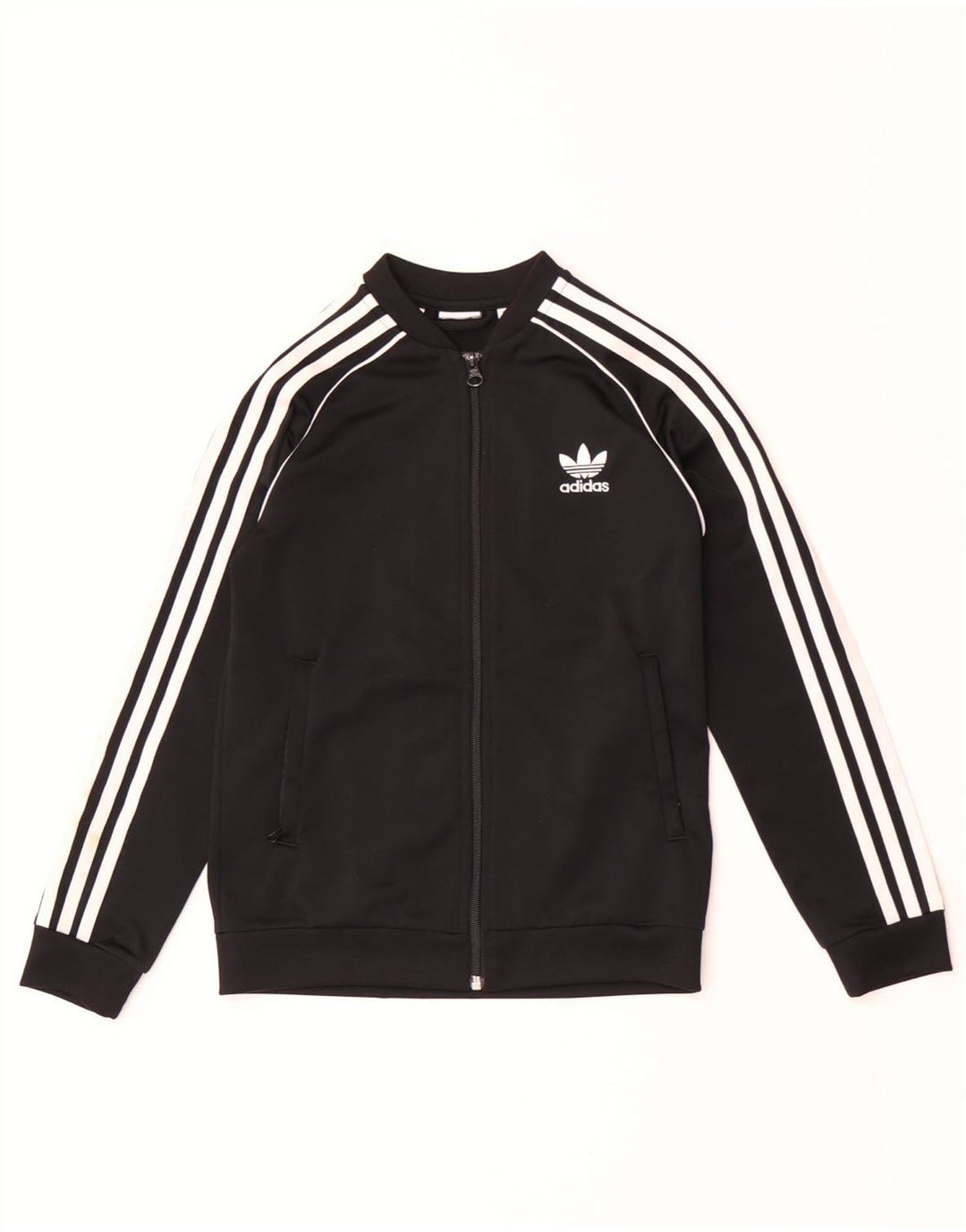 Adidas Pige Træningsdragt Topjakke 10-11 År Sort