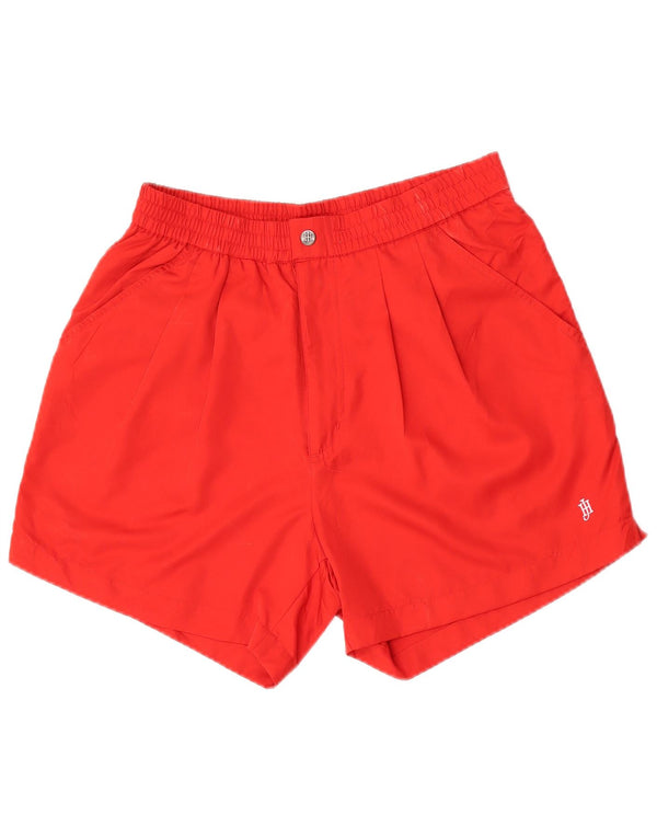Henri James Herre Pegged Shorts Medium W32 Rød Polyester