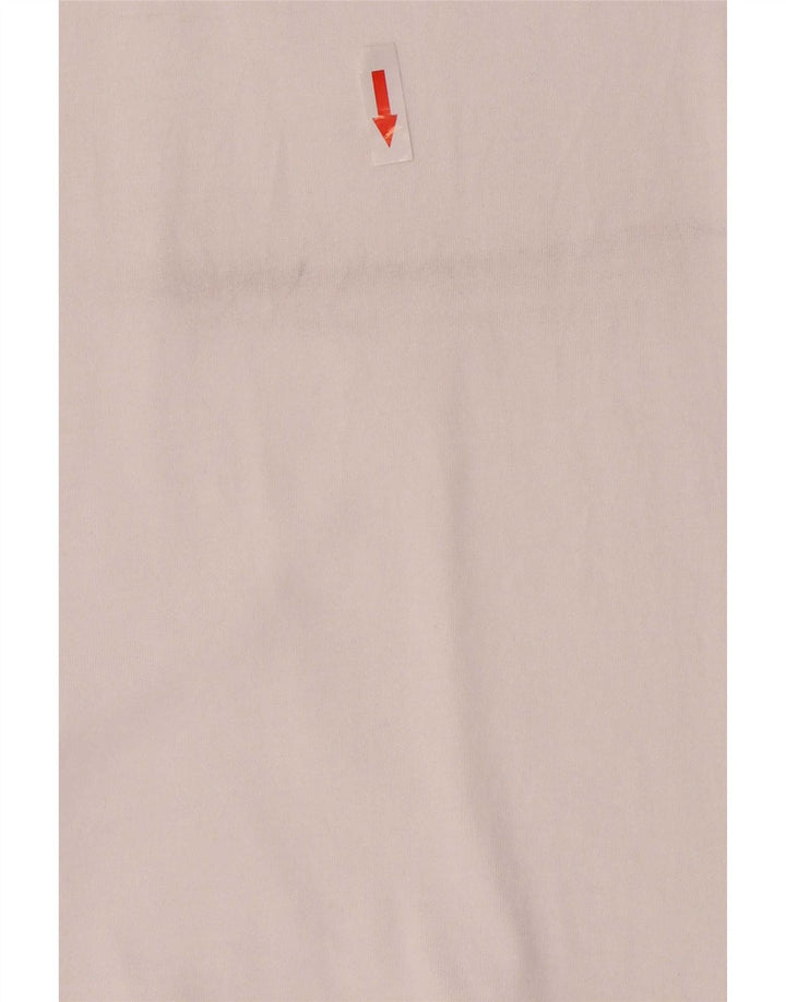Puma Herre Grafisk T-Shirt Top XL Hvid Bomuld