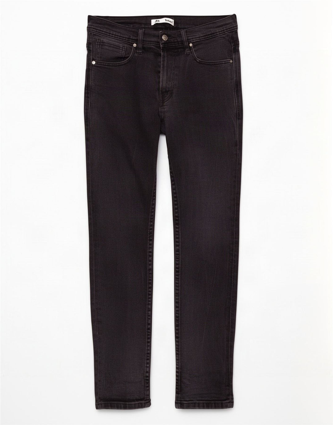 Zara Herre Slim Jeans EU 42 Large W32 L28 Sort