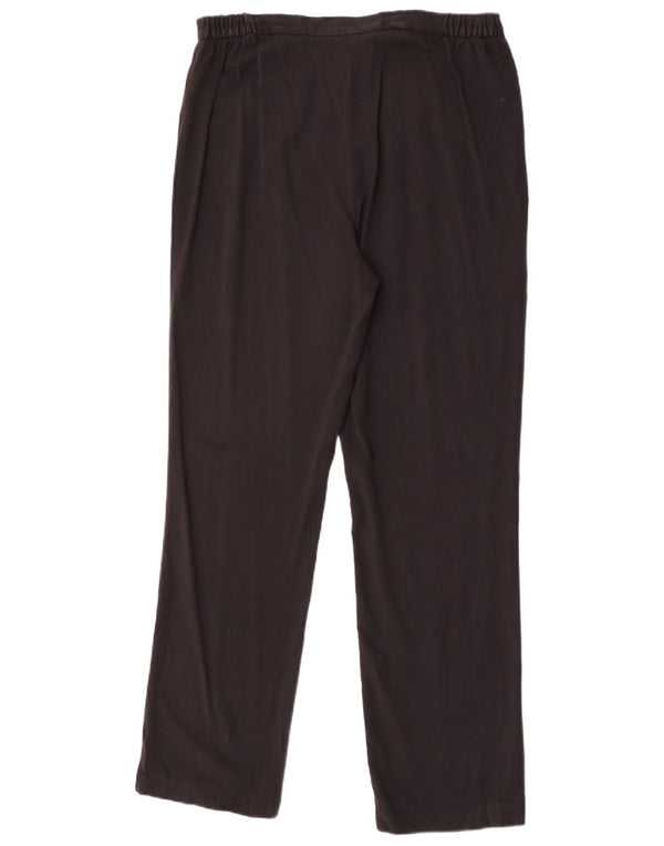 Marks & Spencer Dame Slim Casual Bukser UK 14 Large W32 L32 Sort