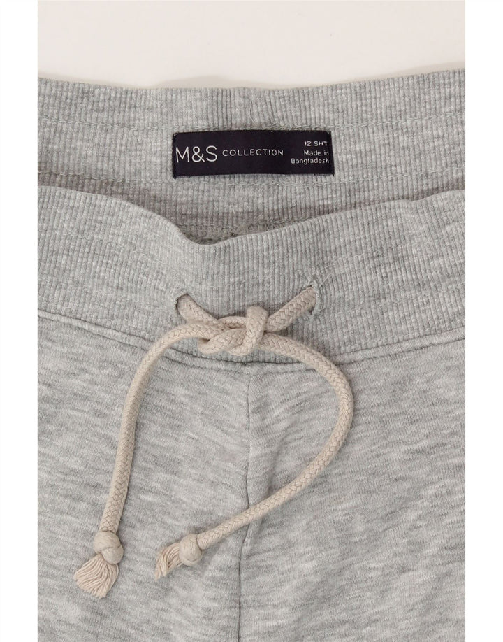Marks & Spencer Træningsdragt til kvinder Joggers UK 12 Medium Grey Bomuld