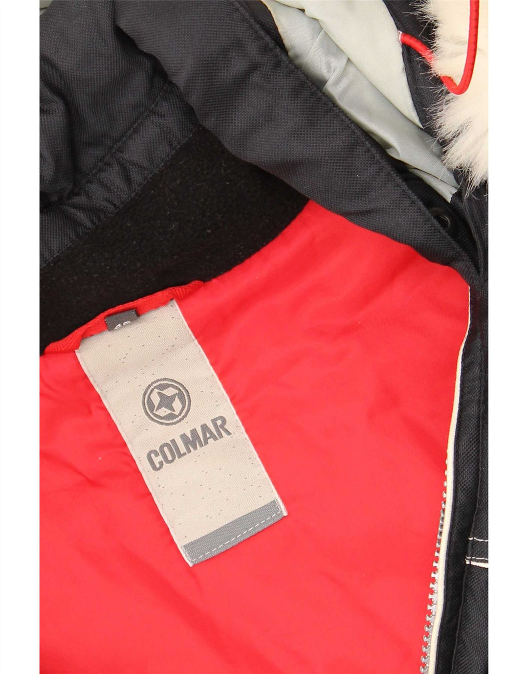 Colmar Herre Hætte Skijakke IT 46 Lille Sort Colourblock